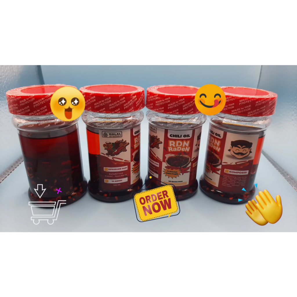 

Chili Oil RaDeN 100ml Minyak Cabe 1 botol