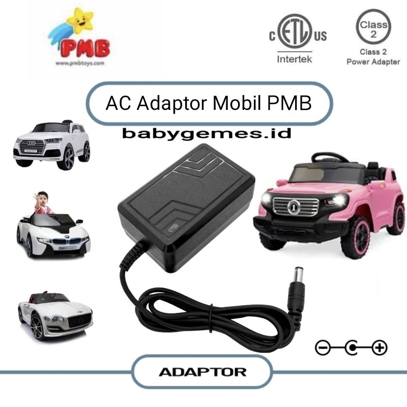 Adaptor Charger Mobil Mainan PMB/Motor PCX Mainan