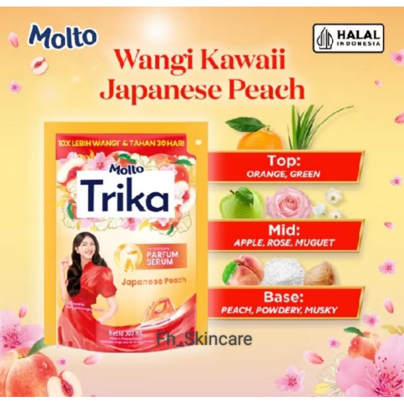 Molto Trika Pewangi & Pelicin pakaian