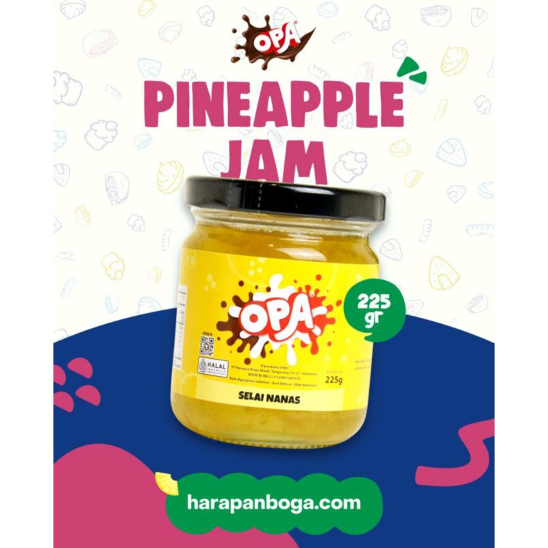

OPA PINEAPPLE JAM 225GR