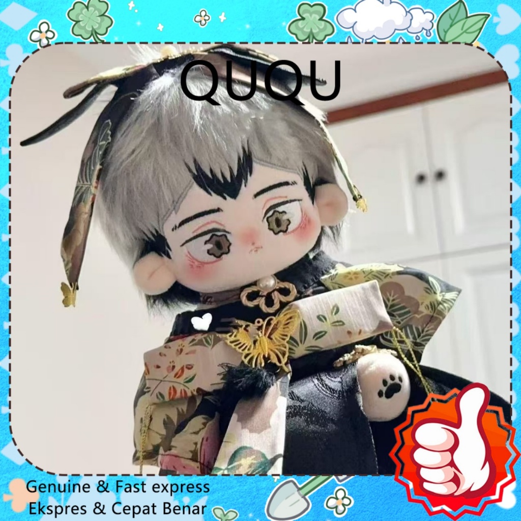QUQU 20cm Plush Doll Haikyuu Shinsuke Kita Attribute Cotton Doll baju boneka 20cm Dress up