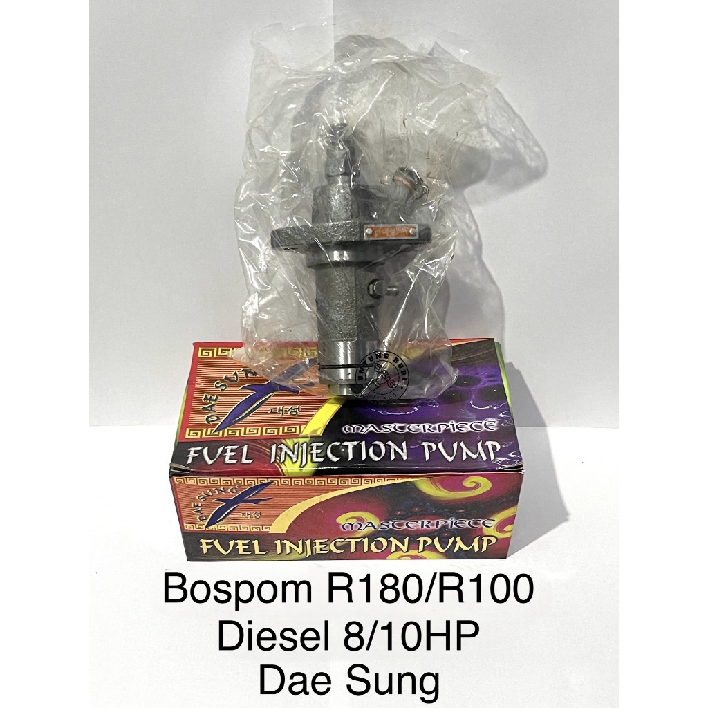 Bospom R180 R100 DaeSung Fuel Injection Pump Pompa Solar Bosh Pump Diesel 8HP 10HP