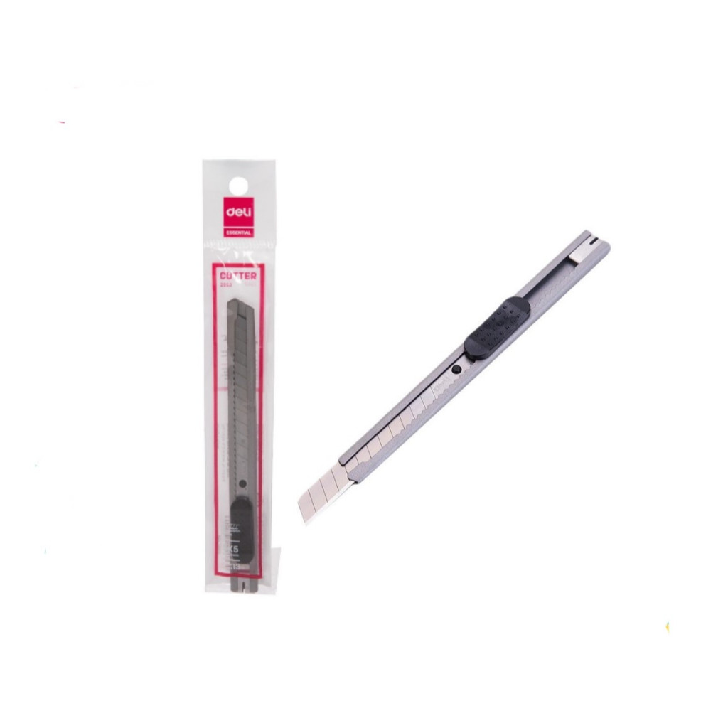 

Cutter Kecil DELI Body Besi Stainless 2053