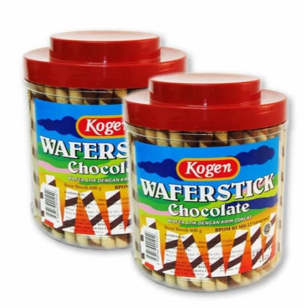 

Kogen wafer stick 600gr chocolate / Astor Coklat Kogen