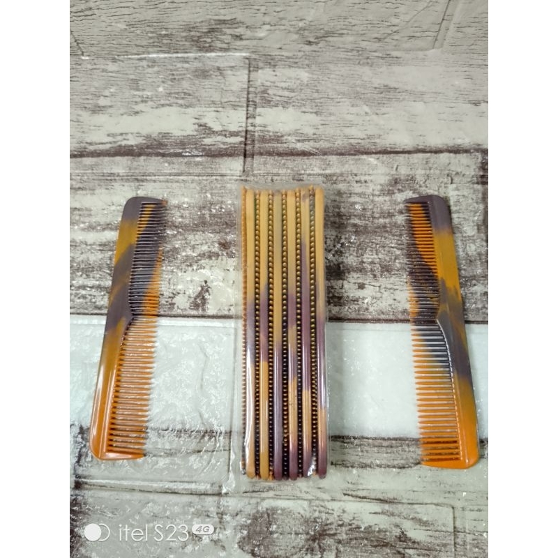 Sisir Saku Coklat PER LUSIN