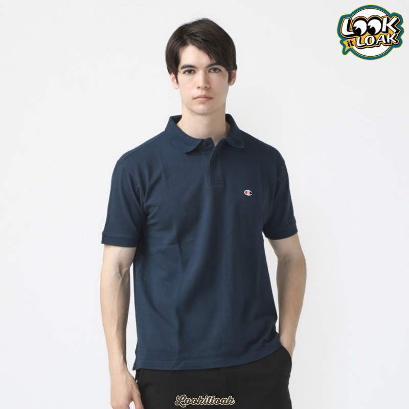 Polo shirt pria original CHAMPION kaos kerah pria polo