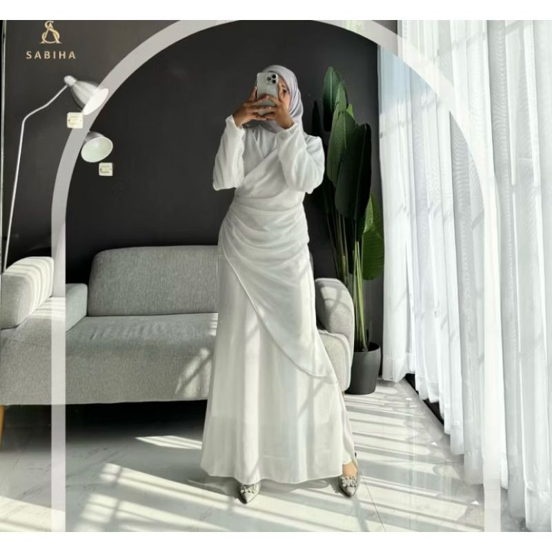 pl fayre dress by sabiha.id dress melayu simpel warna bw