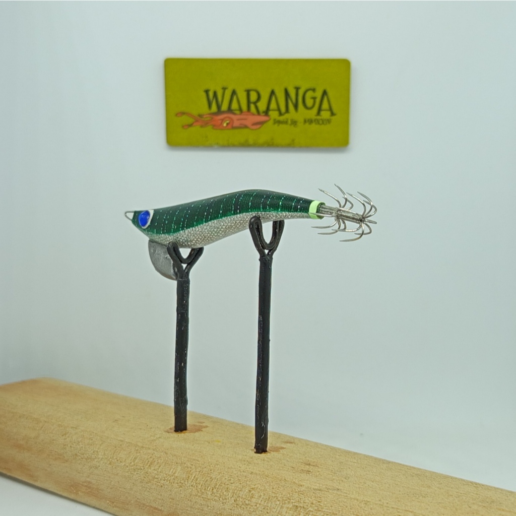 Squid jig (Size: 1,5- 2.0- 2.5) Egi Handmade Lbk / Udang-udang/ Umpan Cumi (Bisa Request)
