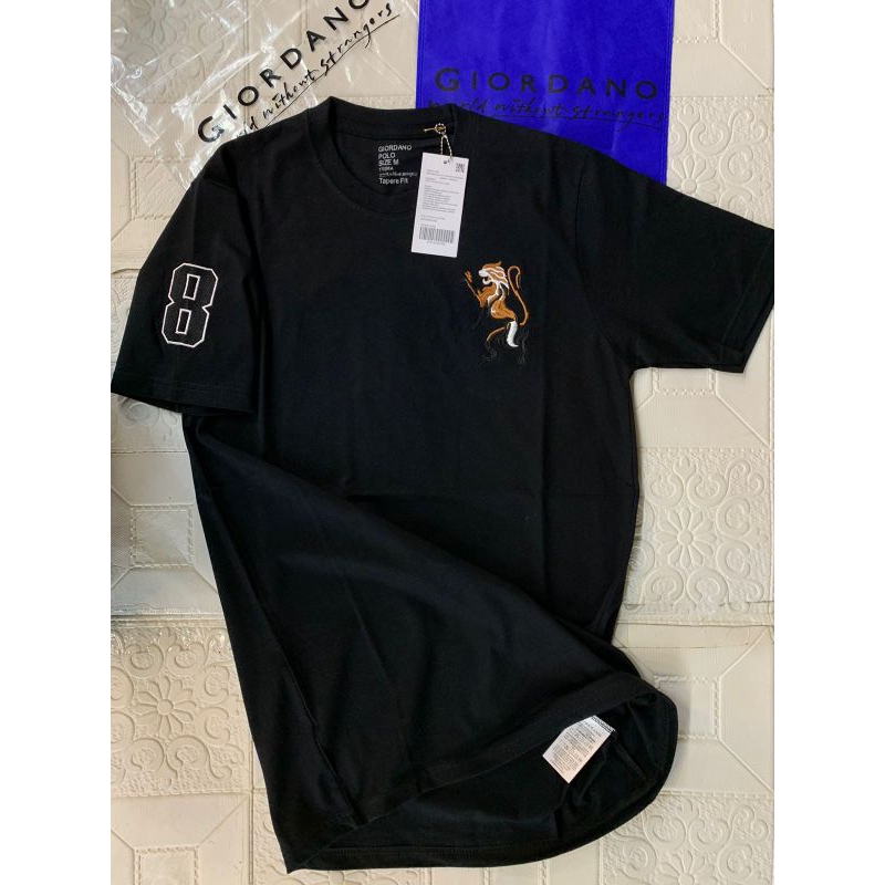 Kaos Pria Lengan Pendek Warna Hitam, Biru Dongker, Biru Muda Branded G-Dano Series Terbaru