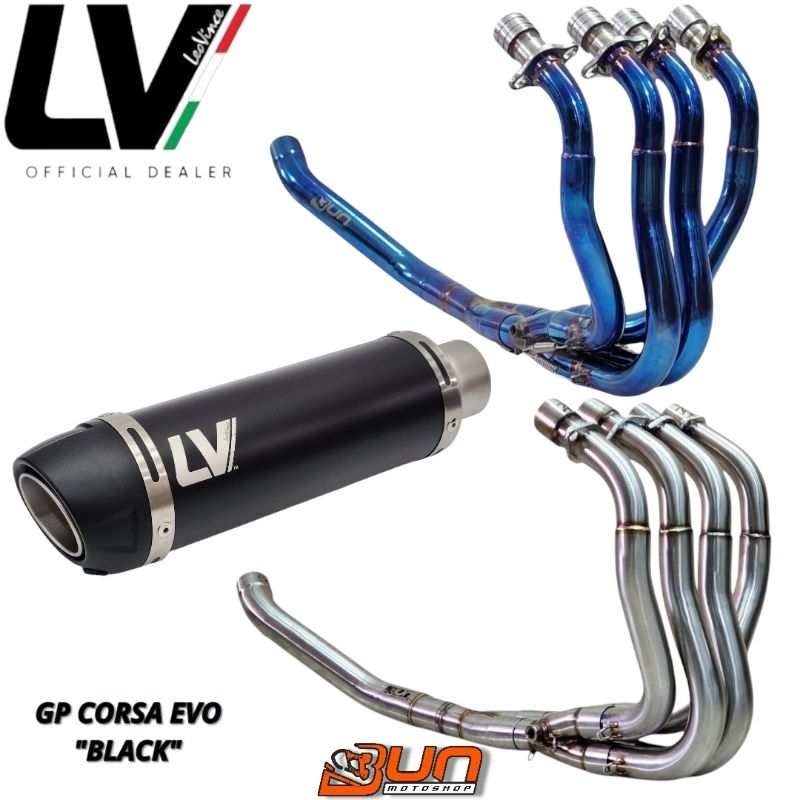 Leovince GP CORSA EVO BLACK Fullsystem Kawasaki ZX25R ZX25RR ZX4RR ZX 25R