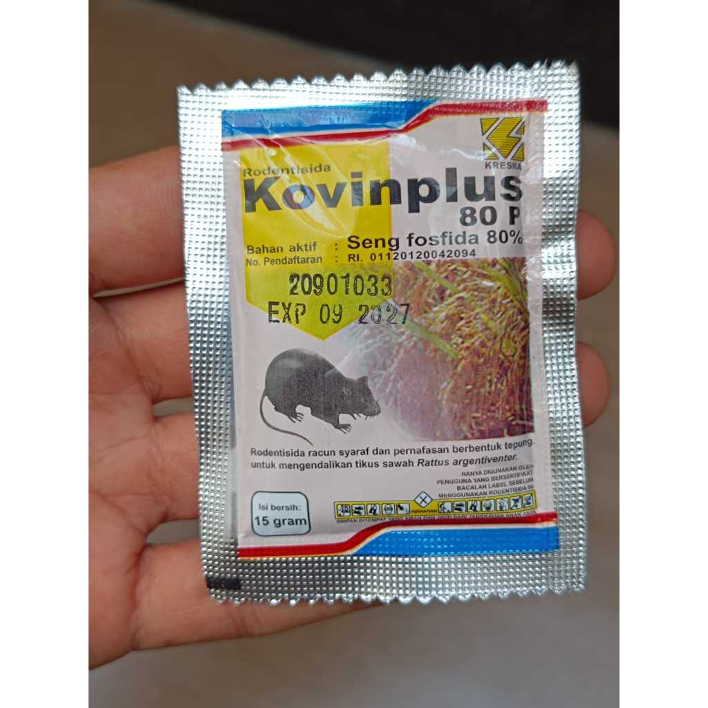 KOVINPLUS RACUN TIKUS/ KOVINPLUS RACUN TIKUS KOVINPLUS/ RACUN TIKUS MATI KERING TIDAK BAU