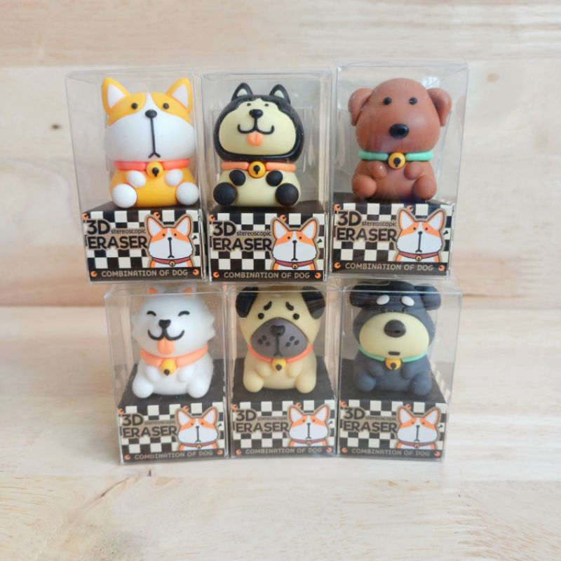

Penghapus SOFUN 3D puppy dog anabul 7225