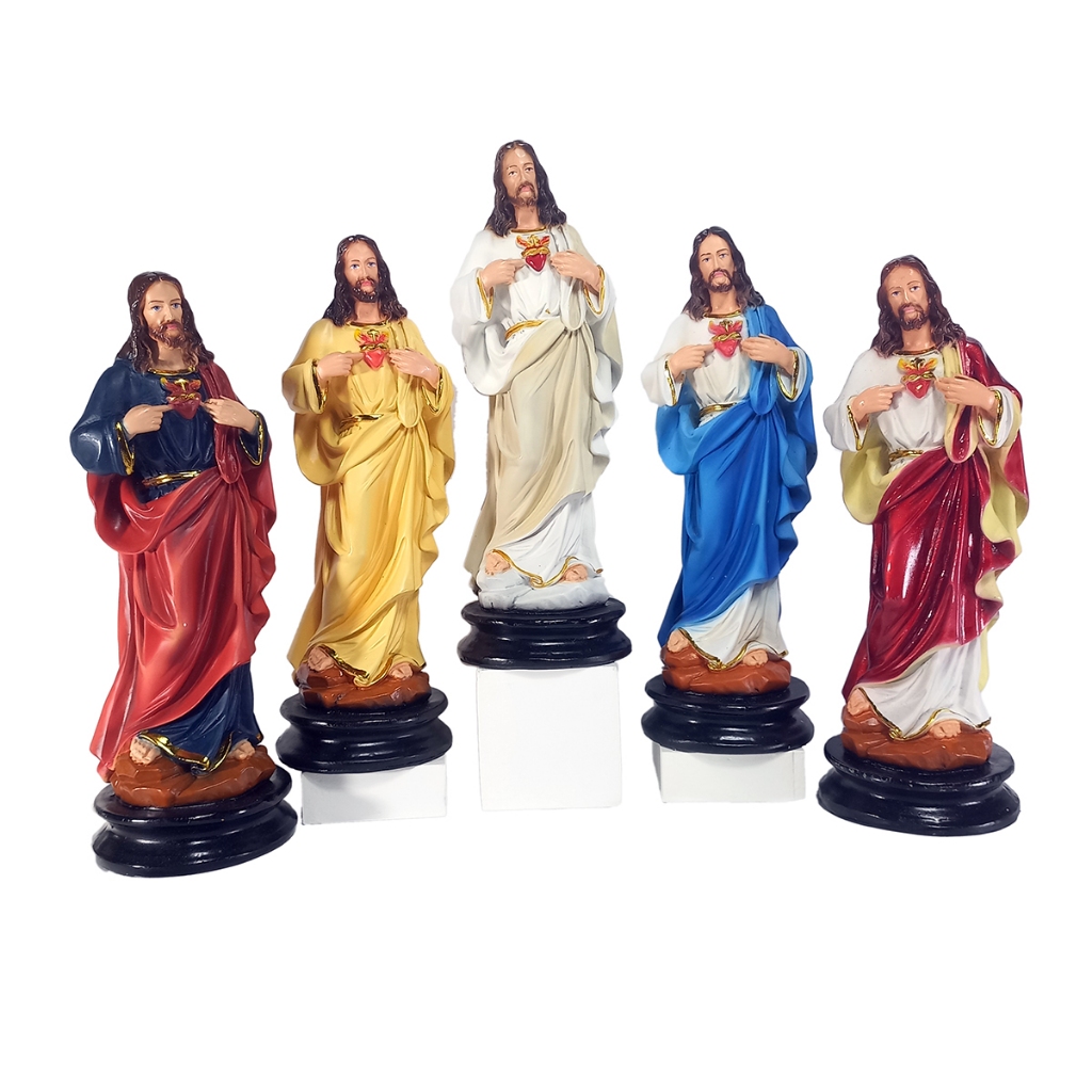 Patung Hati Kudus Yesus 30 cm/Patung Devosi Kepada Hati Kudus Yesus
