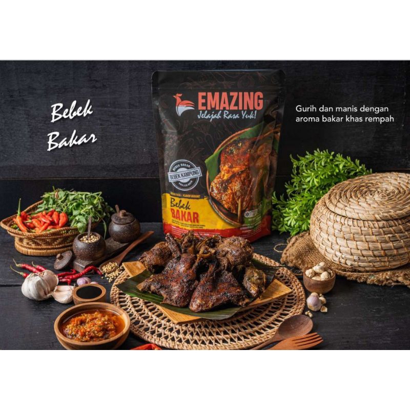 EMAZING BEBEK / BEBEK EMAZING / BEBEK BAKAR / BEBEK OLAHAN 900 GRAM