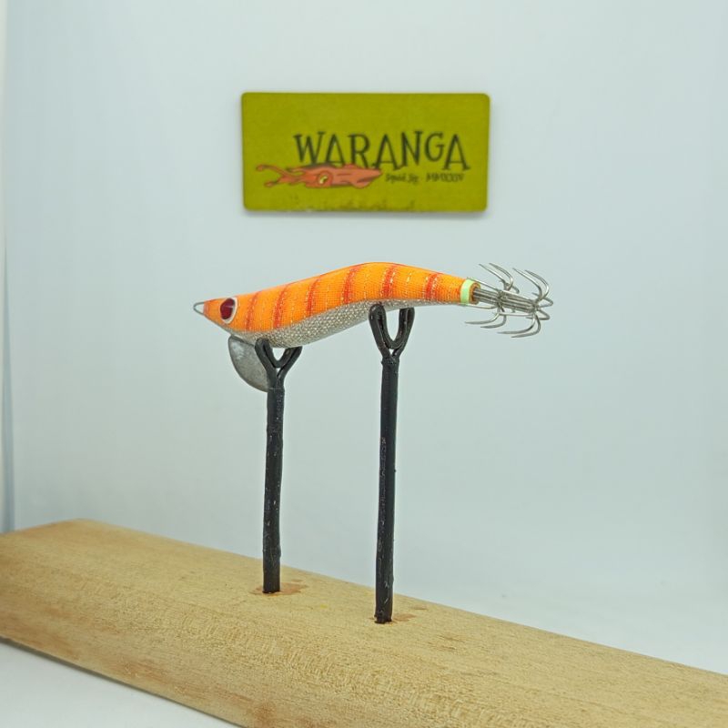 Squid jig ( Size: 1.5- 2.0- 2.5) Egi Handmade Lbk / Udang-udang/ Umpan cumi (Bisa Request))