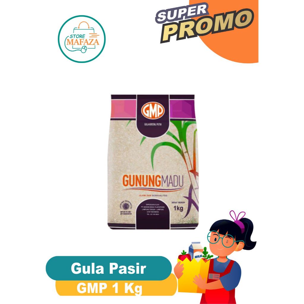 

GMP Gula Pasir Premium GMP 1 Kg