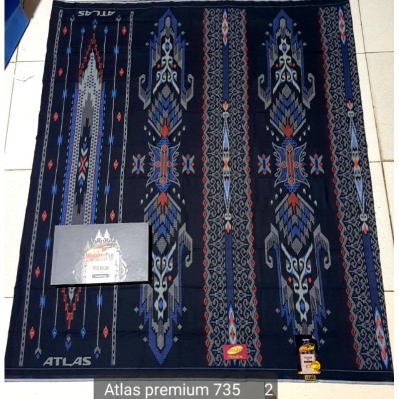 Sarung Atlas Premium 735 Kembang Terbaru