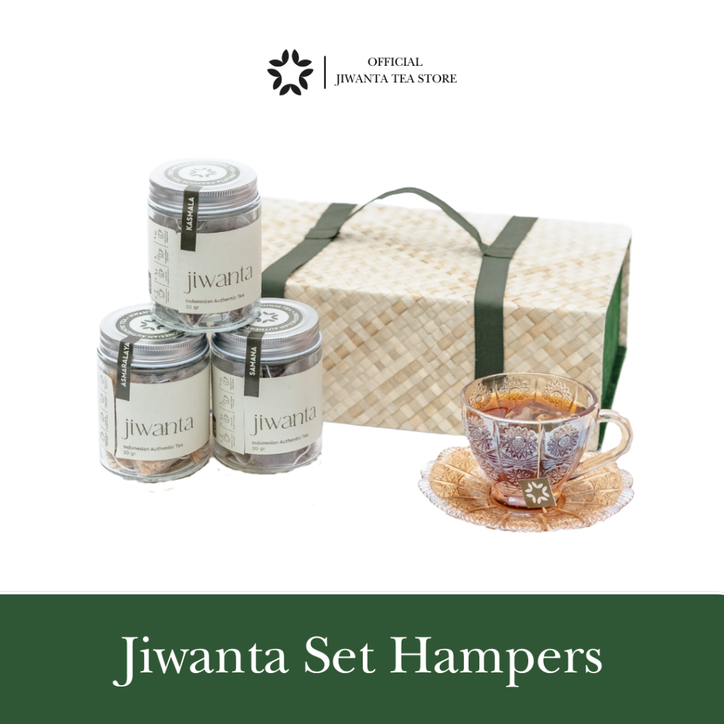 Jiwanta Set Hampers - Teh Artisan Premium | Hampers Lebaran | Hampers Ramadhan | Hampers Sehat