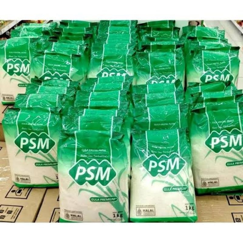 

Gula Pasir PSM Putih Kemasan 1kg 1 Dus isi 20kg