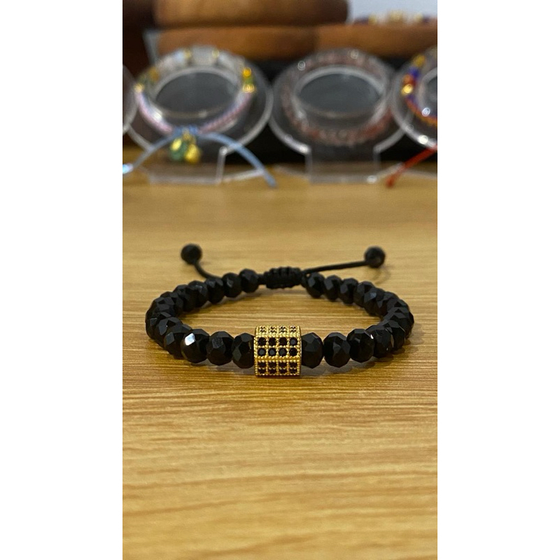 Gelang Kristal Permata Hitam