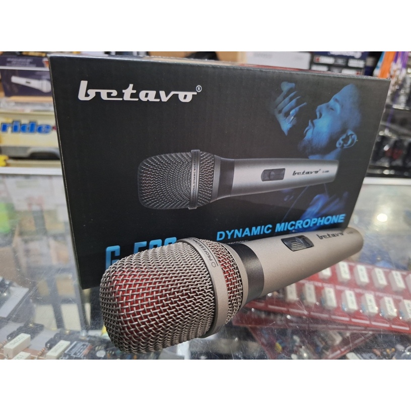 Microphone MIC Cable KARAOKE PROFESIONAL BETA-VO G500 SUPER PEKA VOKAL ARTIST