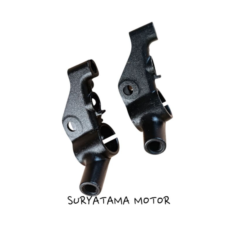 dudukan handel rem kiri dudukan spion kiri xride mio j mio gt soul gt asli