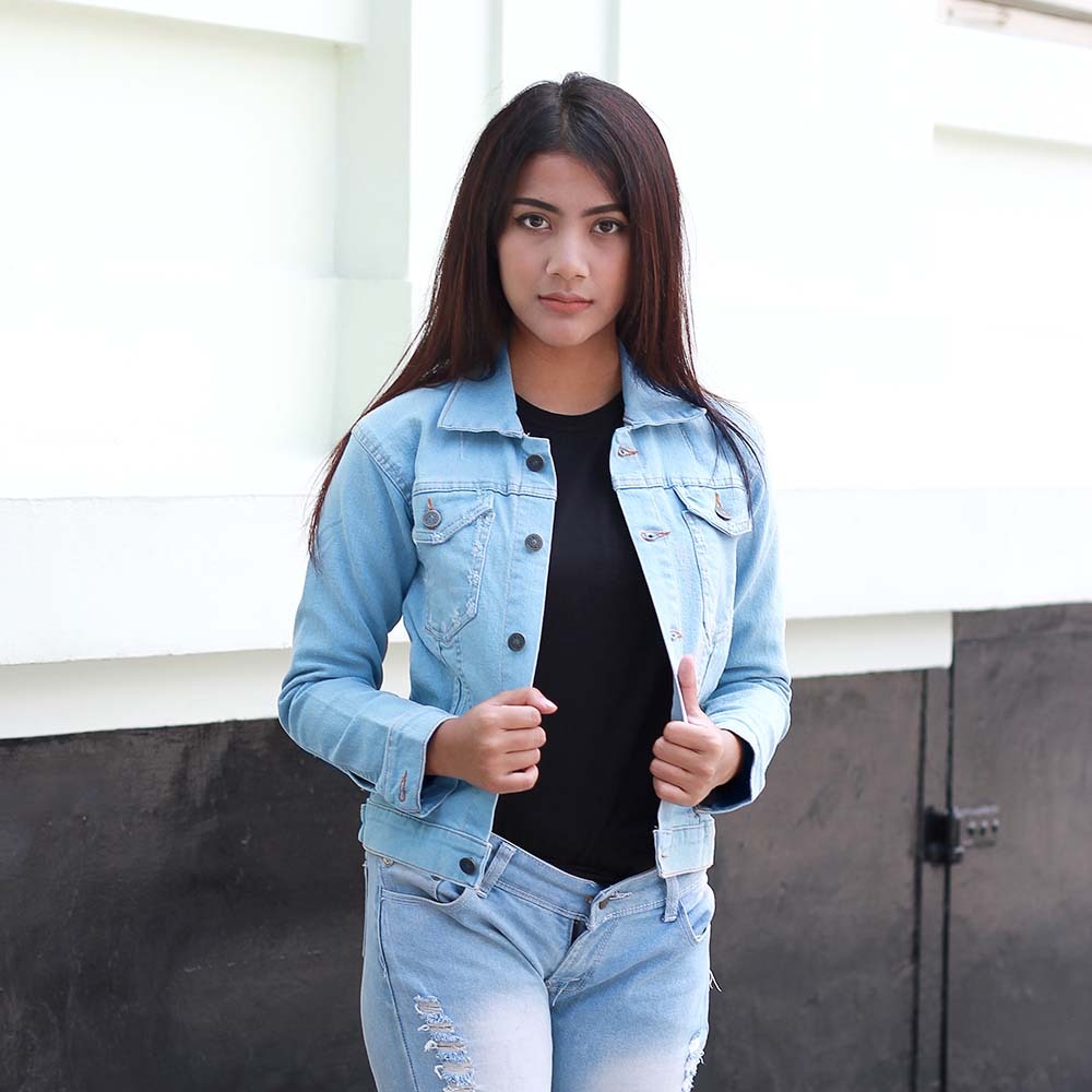 Selloutt.inc - Jacket Denim Jeans Wanita Inficlo | Get Branded Today 