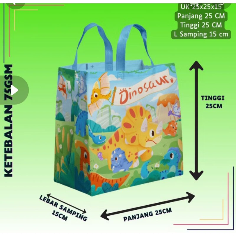 

GOODIE BAG TAS SPOUNBUBOUND 25x25cm