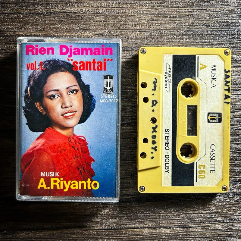 Kaset Rien Djamain - Santai Vol. 1