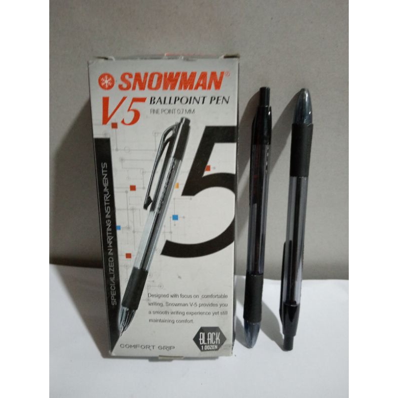 

1 Pcs ( eceran ) Pena SNOWMAN V5