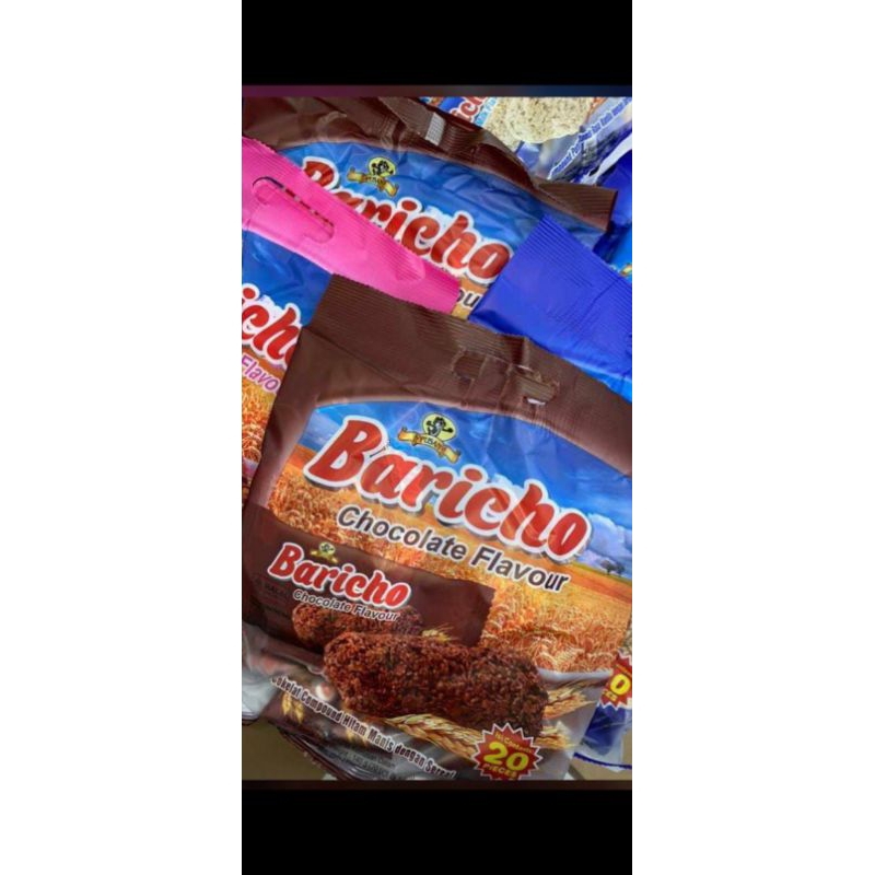 

baricho snak , cemilan oat enak rasa coklat dan stroberi
