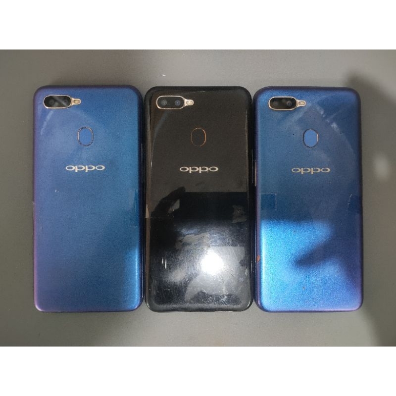 PAKET 3 UNIT HP OPPO A5S MINUS LCD MESIN NORMAL & SEGEL TANPA POLA