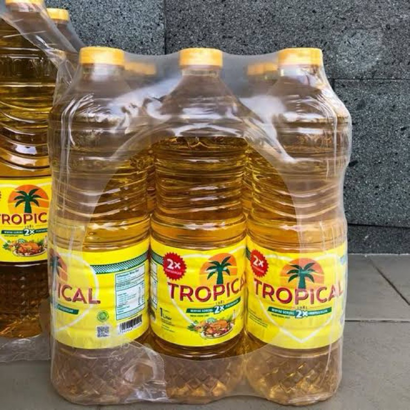 

Minyak Tropical 2 Liter, 1 Krat isi 6 botol