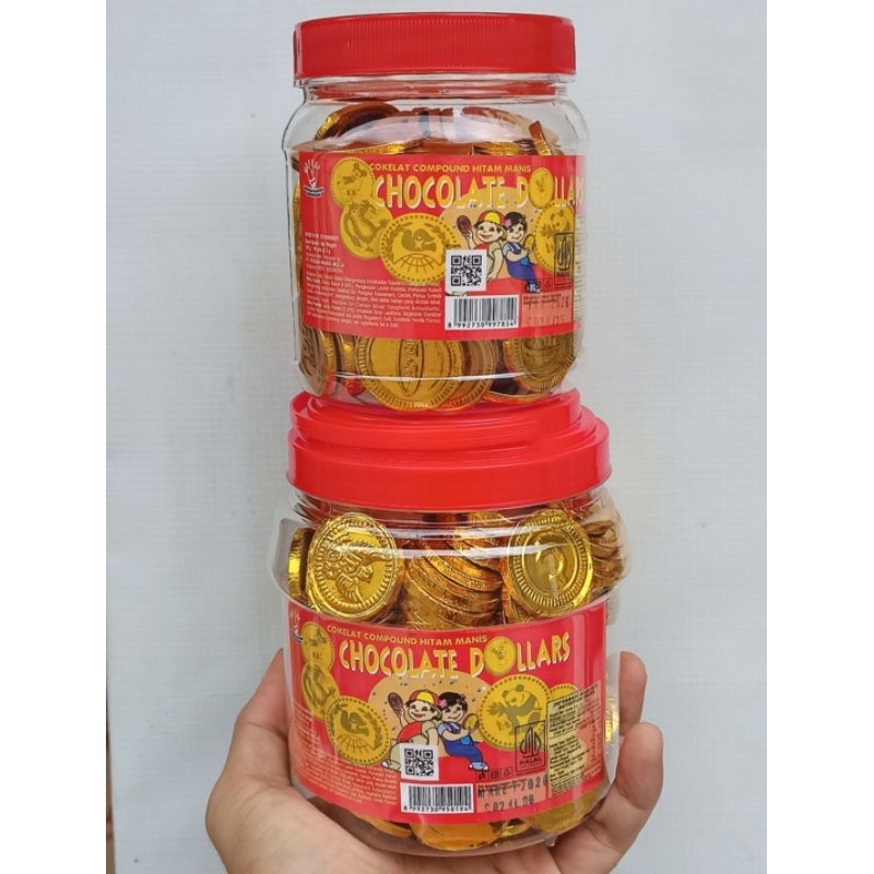 

COKELAT KOIN DOLLARS TOPLES BESAR & KECIL