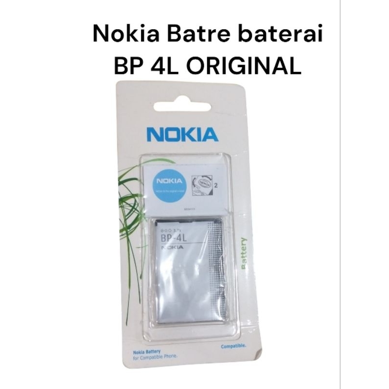 Nokia Batre baterai BP 4L Original Nokia e63 e71 e72 E90 Ori New baterai