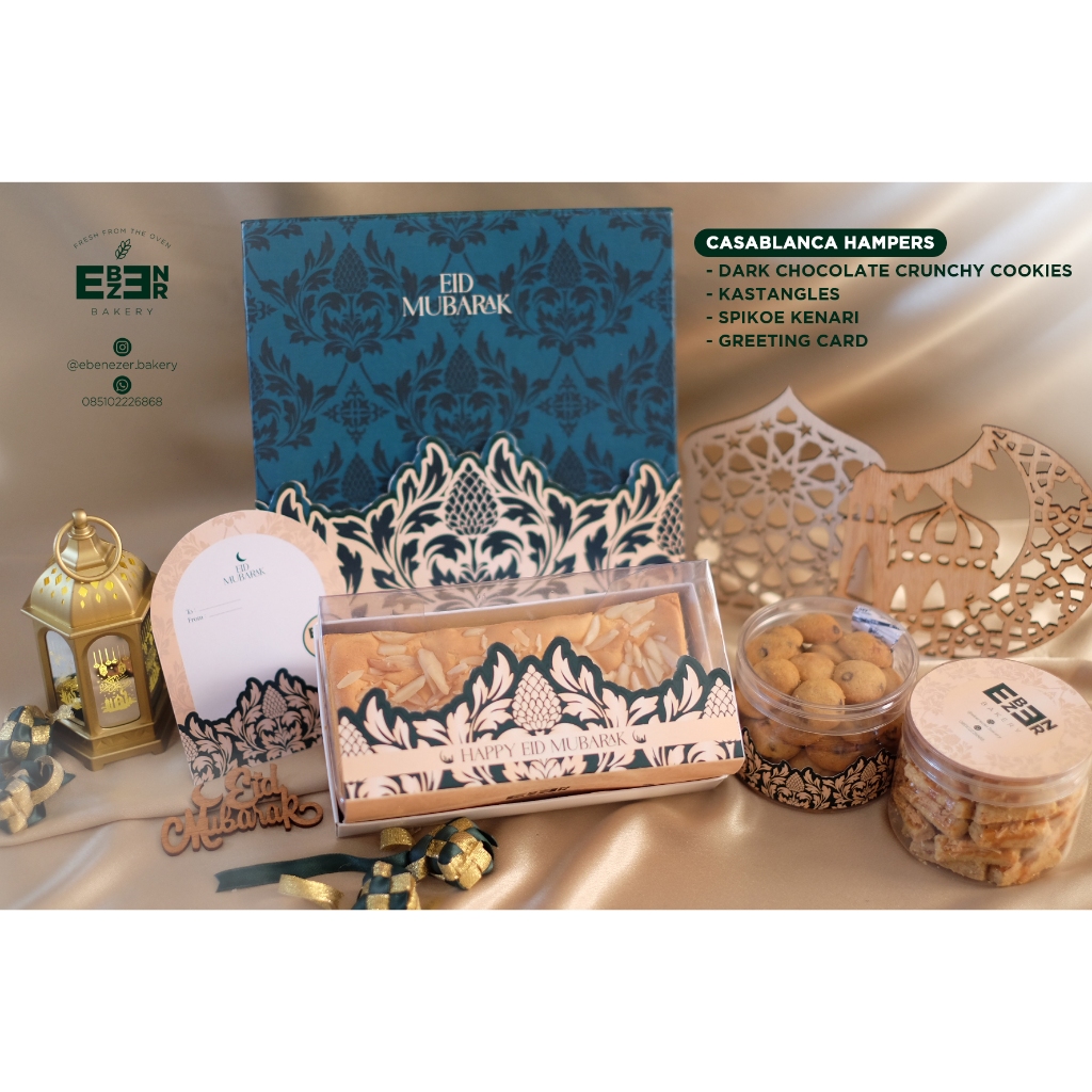 

Casablanca Set - Kue kering | Hadiah Kado Parcel Hampers Kue Kering / Lebaran Eid Ramadhan