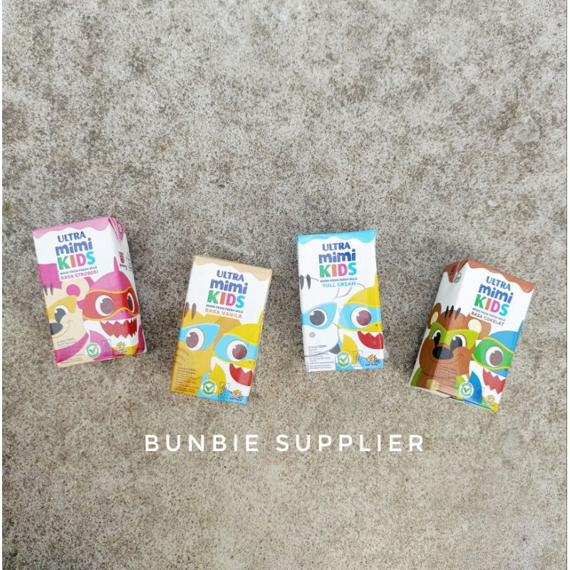 

RK 01 Susu UHT Ultra Mimi Kids 125ml Kemasan Setengah Karton (isi 20pcs)