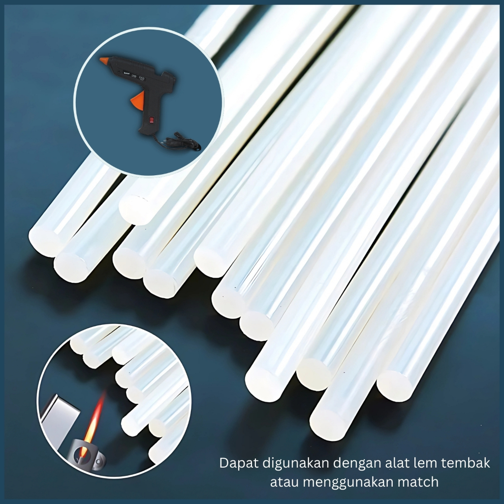 Lumayan_Banget (Lc) Isi Ulang Lem Tembak Glue Gan 20 Cm / Refill Glue Gan
