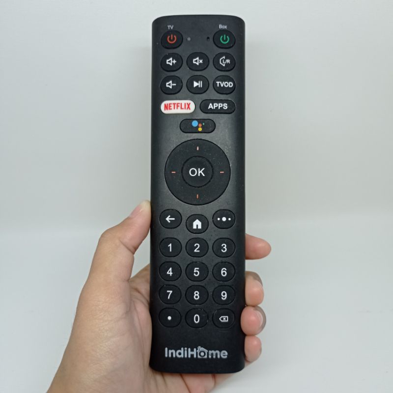 Remote Android TV Box Original Bergaransi IndiHome Netflix ZTE C3140