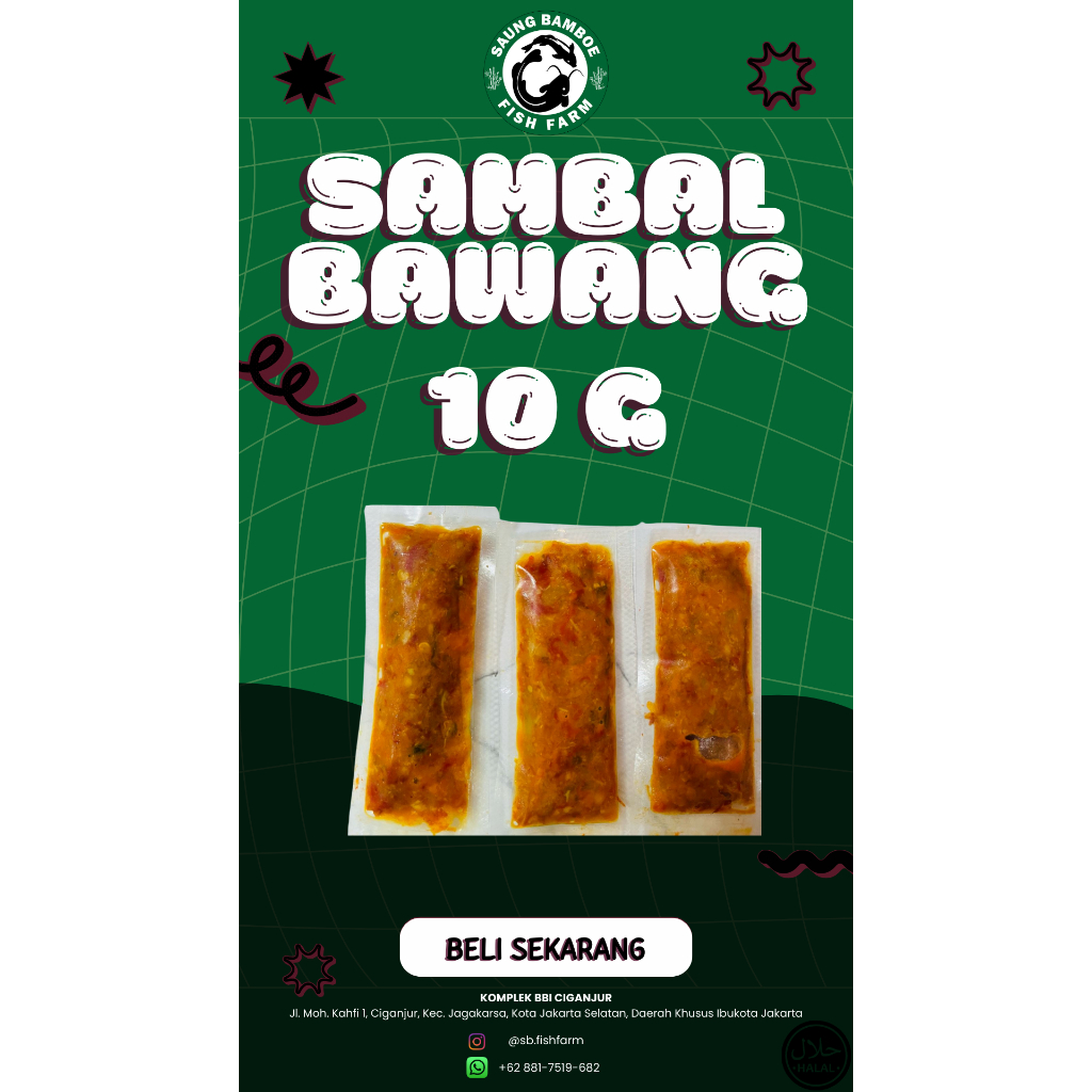 

Sambal Bawang 10g
