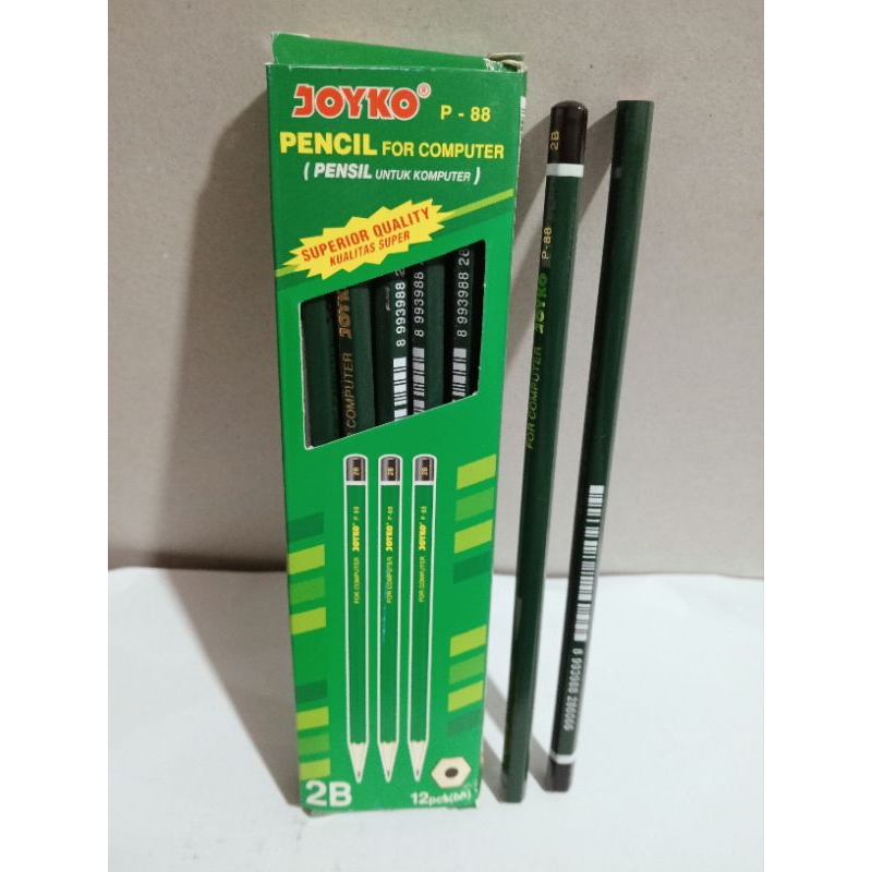

1 Kotak isi 12 Pcs Pensil 2B Joyco For Computer