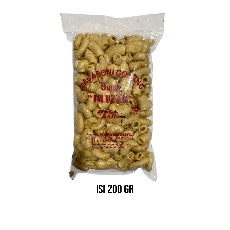 

Makaroni Goreng Asin