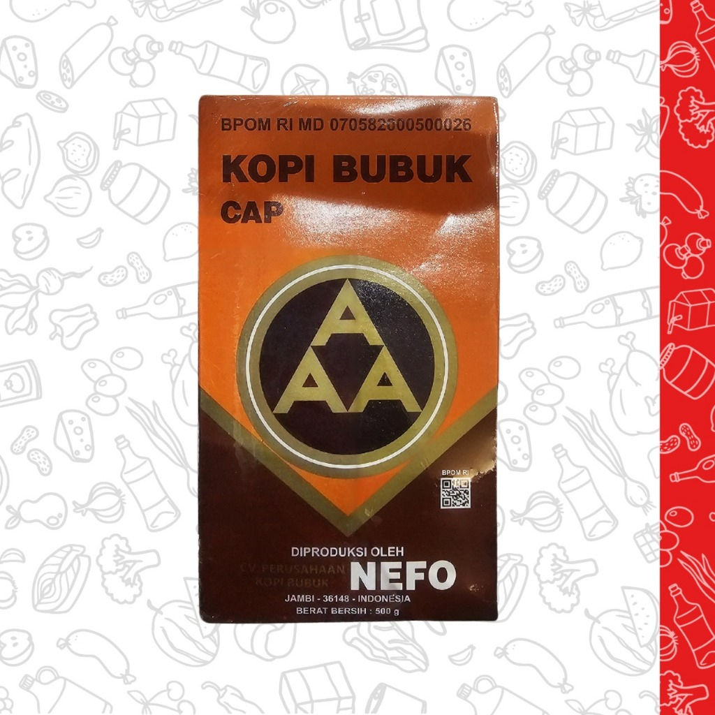 

Kopi Bubuk Cap AAA Box 500gr Murah