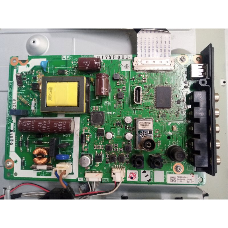 Mobo mesin tv Sharp 24 inch