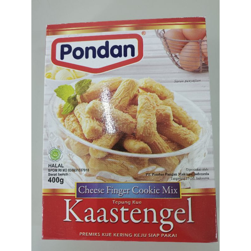 

TEPUNG PREMIX PONDAN KAASTENGEL 400GRAM