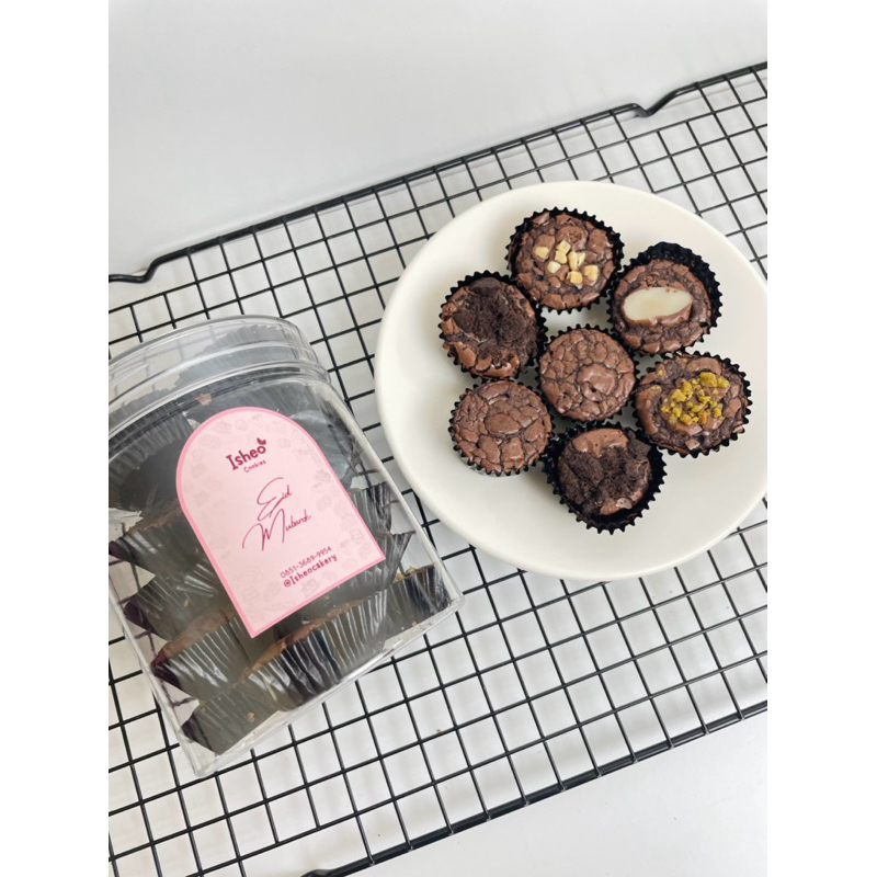 

Brownies Cup 20 pcs | Hampers Brownies | Kue Lebaran