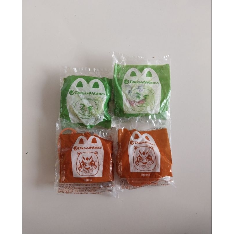 Happy meal MCD dreamworks tigress, mainan mcd