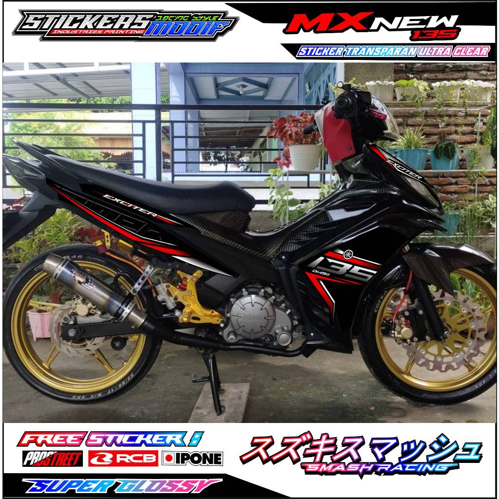STRIPING VARIASI JUPITER MX NEW 135 / STICKER LIST MOTOR VARIASI JUPITER MX NEW 135