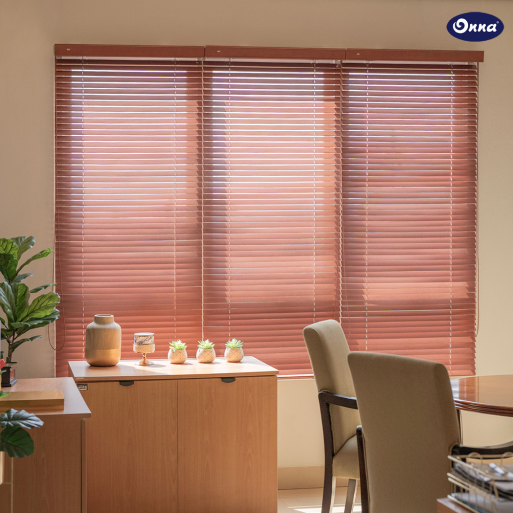 Wood Blinds Onna / Tirai Kayu / Tirai Estetik
