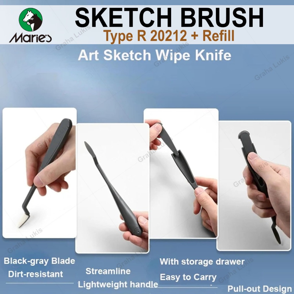 

RK MARIES Sketch Brush Type R 20212 + Refill